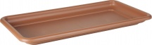 ArtPlast MAX060 SVCO Sottovaso Rettangolare in Plastica cm. 60 x 30 x 4.5 h