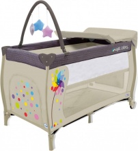 Asalvo 12593 Lettino Culla Neonato da Campeggio + Fasciatoio WindMill - Mix plus