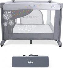 Asalvo 22447 Box per Bambini Recinto Neonato Pieghevole Dandelion - Square