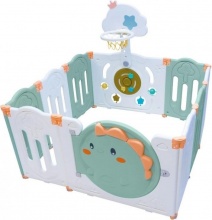 Asalvo 24008 Box per Bambini 3M-6A Recinto Neonato Area Giochi - Dino Park
