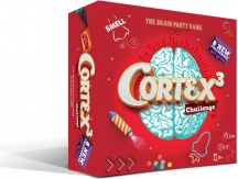 Asmodee 8935 Cortex 3 Challenge Rosso Gioco da Tavolo per Bambini da 8+ Anni