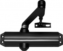 Assa Abloy DC1209005 Chiudiporta con Braccio in lega alluminio colore Nero