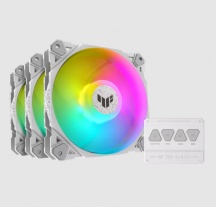 Asus 90DA0033-B09030 Ventole Case PC Raffreddatore DAria 12 Cm Bianco 3 Pz