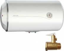 Atlantic 853091 Scaldabagno Elettrico 80L ad Accumulo Orizzontale Ego