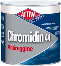 Attiva 77533 0099 Antiruggine lt 2.5 Grigio Chromidin 44