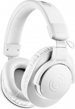 Audio Technica ATH-M20XBT WH Cuffie Wireless Microfono, Colore Bianco