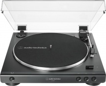 Audio Technica AT-LP60XBK Giradischi con Trasmissione a Cinghia 33 13, 45 Giri AT-LP60X
