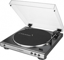 Audio Technica AT-LP60XUSBGM Giradischi Trazione a cinghia 3345 giri USB Grigio