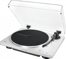 Audio Technica AT-LP70XBTWS Giradischi con Trasmissione a Cinghia Bianco