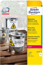 Avery L4719-20 Etichette Bianco 105x148mm 20 Fogli