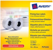 Avery PLP1626 Etichette x Prezzatore 1200 Pz 2L 16x26