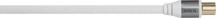 Avinity 127198 Cavo coassiale 2 m Bianco