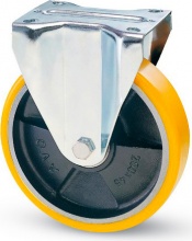 Avo 6060 22A Ruota Fissa Per Carrelli Poliuretano Art.22A Piastra mm 100X85