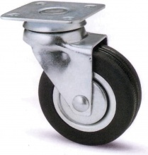 Avo BLGHU2187 Ruota per Mobili 160 � 50 con Piastra Pezzi 20