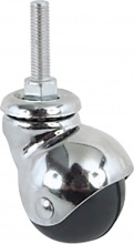 Avo SC165B0050C1N Ruota Per Mobili Art.165B � 50 Perno mm 8x15 Nera