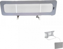 Aziamor AZ698-GRI Barriera letto Universale Sponda Letto bambini laterale 150 cm Grigio