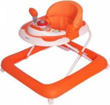 Aziamor AZ806-ARA Dodo - Girello Prime Attivit� per Bambini Altezza regolabile Arancio