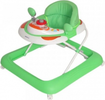 Aziamor AZ806-VER Dodo - Girello per Bambini Primi Passi Altezza regolabile Verde
