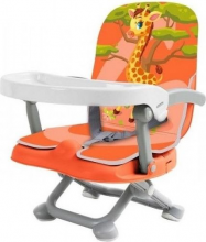 Aziamor GNAMMY Alzasedia Rialzo Sedia Universale 6-36 Mesi Richiudibile Arancio