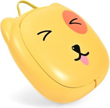 Aziamor TASKY Vasino Portatile per Bambini Pieghevole Giallo