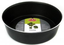 BALLARINI 1000812223700.30 Tortiera Stampo per Torta Antiaderente in Alluminio 30 cm Nero Firenze