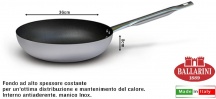 BALLARINI 200236 Padella Antiaderente in Alluminio Svasata Alta a Saltare 36 cm