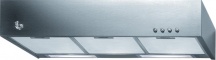 BARALDI 01QUA060STFC Cappa Cucina Filtrante da Parete 60 cm Inox -  Quadra