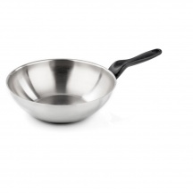 BARAZZONI LE INOXIDABILI Wok Padella  Induzione Saltapasta 28 cm
