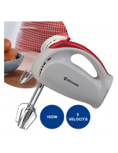 BEHOME BEP881864 Sbattitore Elettrico Mixer 4 Fruste 150 Watt 5 Velocit&agrave;