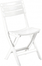 BICA 31.5 Sedia per Esterni Pieghevole Polipropilene 41x40x80 cm Verde Pinta