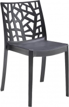 BICA 352 Sedia per Esterni Impilabile Polipropilene 47x55x82 cm Taupe Matrix