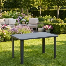 BICA 54 4 Tavolo da Giardino Rettangolare Polipropilene 120x70x72 cm MARSHALL