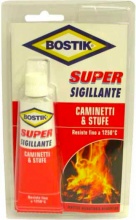 BOSTIK D2003 Sigillante Alta Temperatura Nero ml 50
