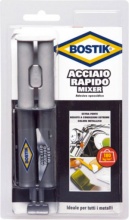 BOSTIK D2413 Adesivo Bicomponente Acc Rapido Mixer ml 24