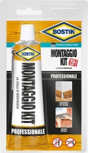 BOSTIK D2724 Tubetto Montaggio Kit Prof. gr 125 Pezzi 12