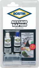 BOSTIK D2872 Acciaio Rapido 30 grammi Pezzi 12