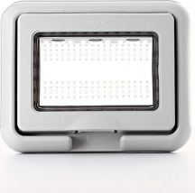 BTICINO 25603 Coperchio 3 Moduli Idrobox Ip55 Per Serie Matix