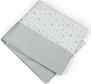 Baby Idea 601 GR Copripiumino Lettino Stelle colore Grigio
