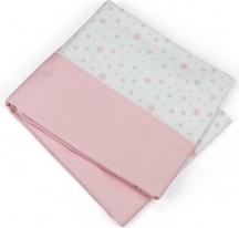 Baby Idea 601 RS Copripiumino Lettino Stelle colore Rosa