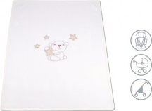 Baby Idea PILCBG Coperta Carrozzina in Pile Autunno Inverno Beige