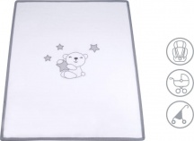 Baby Idea PILCRG Coperta carrozzina Autunno e Inverno colore Grigio