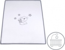 Baby Idea PILLGR Coperta Lettino in Pile Grigio