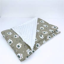 Baby Idea PLOB Coperta Lettino Orso colore Beige