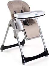 Baby Love BE12220 Best - Seggiolone Pappa 3M - 15Kg Reclinabile Richiudibile Beige