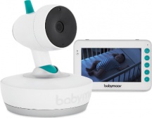 Babymoov A14417 Baby Monitor Video YOO-Moov Telecamera Wireless 4.3" 360� VOX