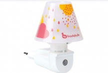 Babymoov B015010 Badabulle Luce Notturna LED Parete Cellula Fotoelettrica Rosa