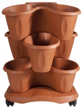 Bama 30015 Vaso Trifoglio Coccio 40 h. 51 Set