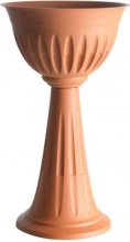 Bama 31904 Vaso Alba Calice Colonna Coccio 43 h. 74,5