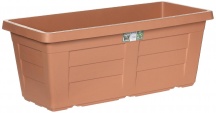 Bama 612804 Fioriera Rettangolare cm 100x44x40 Cotto Chiaro