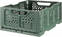 Bama 8410810 Cesta Casalinga Pieghevole Opla Colore Verde